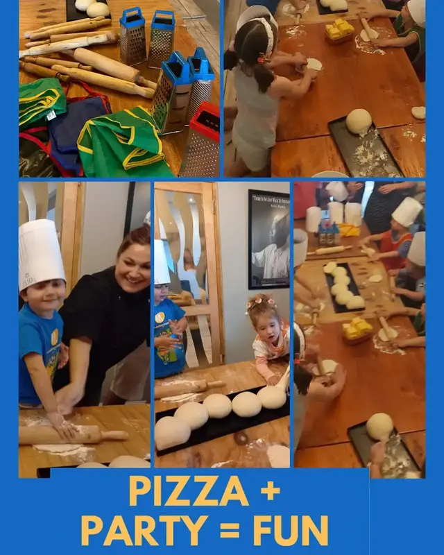 Kids' pizza-making party at Dario's Café, Hout Bay (photo 2 of 5)
